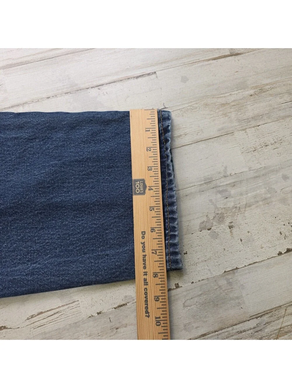 Levi's Jeans 505 Straight Leg 38x32 Men's Work Used Broken in Comfortable